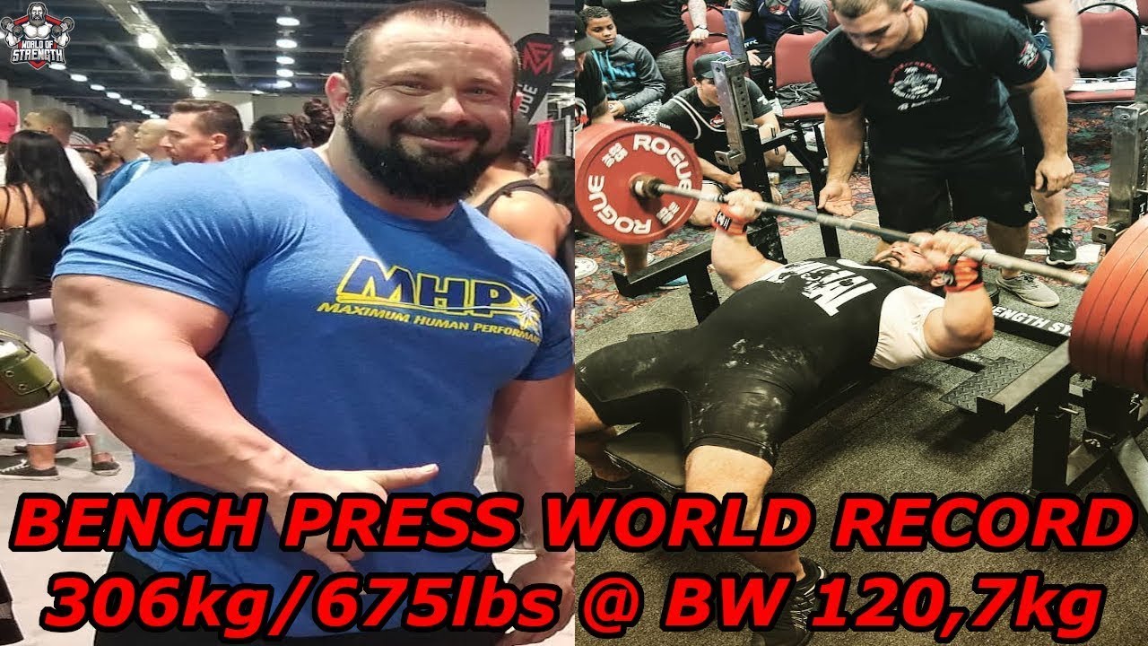 The Bench Press World Record Monster Jeremy Hoornstra