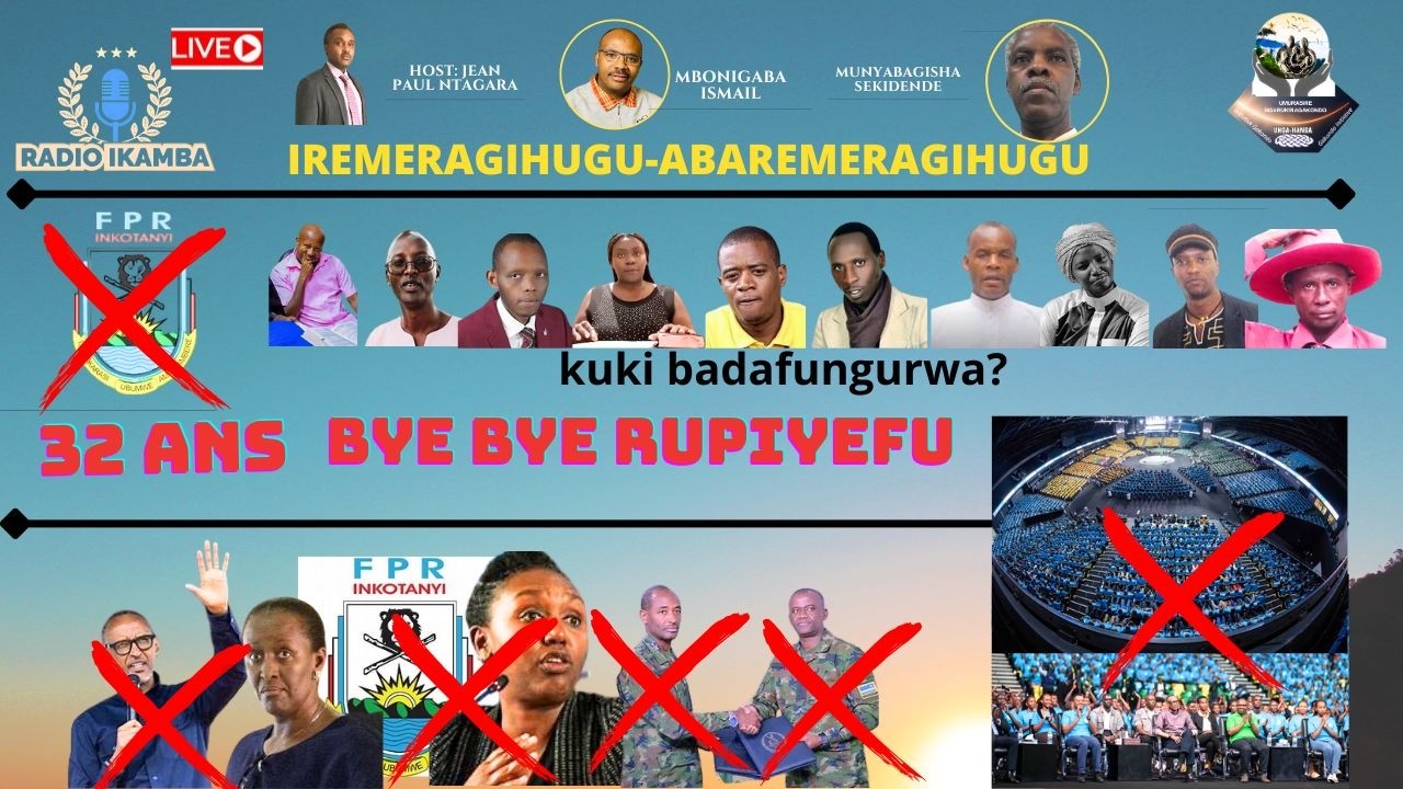 14-03-2026: Munyarwanda/kazi ni wowe ubwirwa ntiwemere kwibwa imyaka 30 umaze utotezwa ukanicwa!