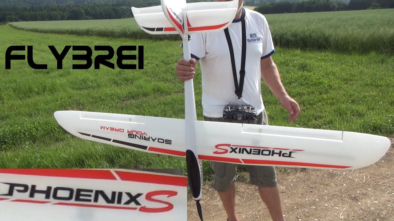 Volantex PhoenixS 742-7 1600mm RC Flugzeug Kit - SOARING YOUR DREAM die rückenschonende Landung. 😜