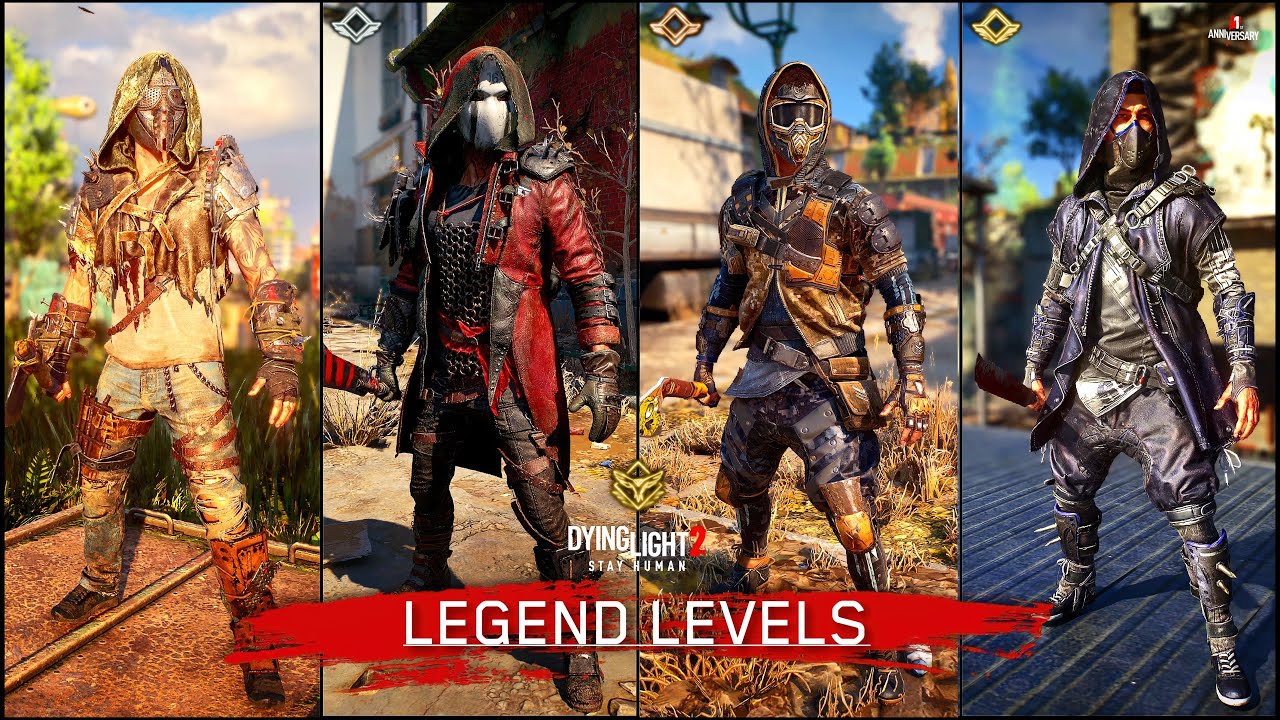 DYING LIGHT 2 - LEGEND LEVELS OUTFIT 2023