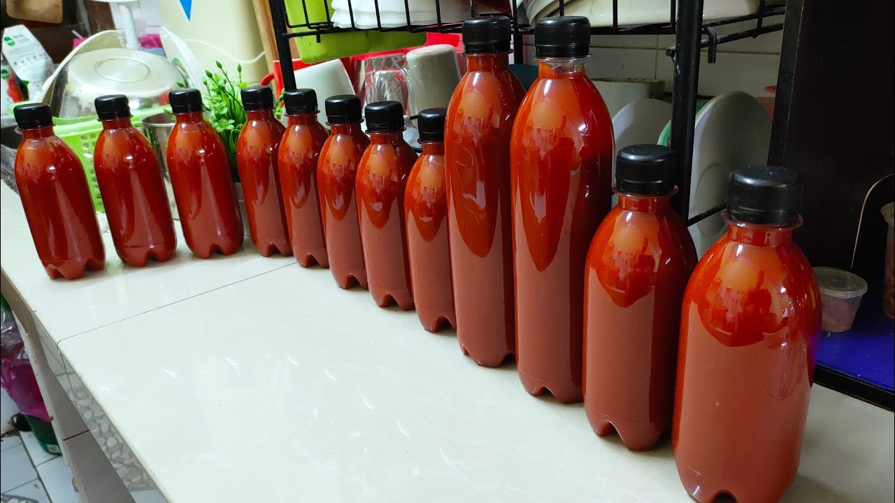 Sos cili homemade resepi niaga