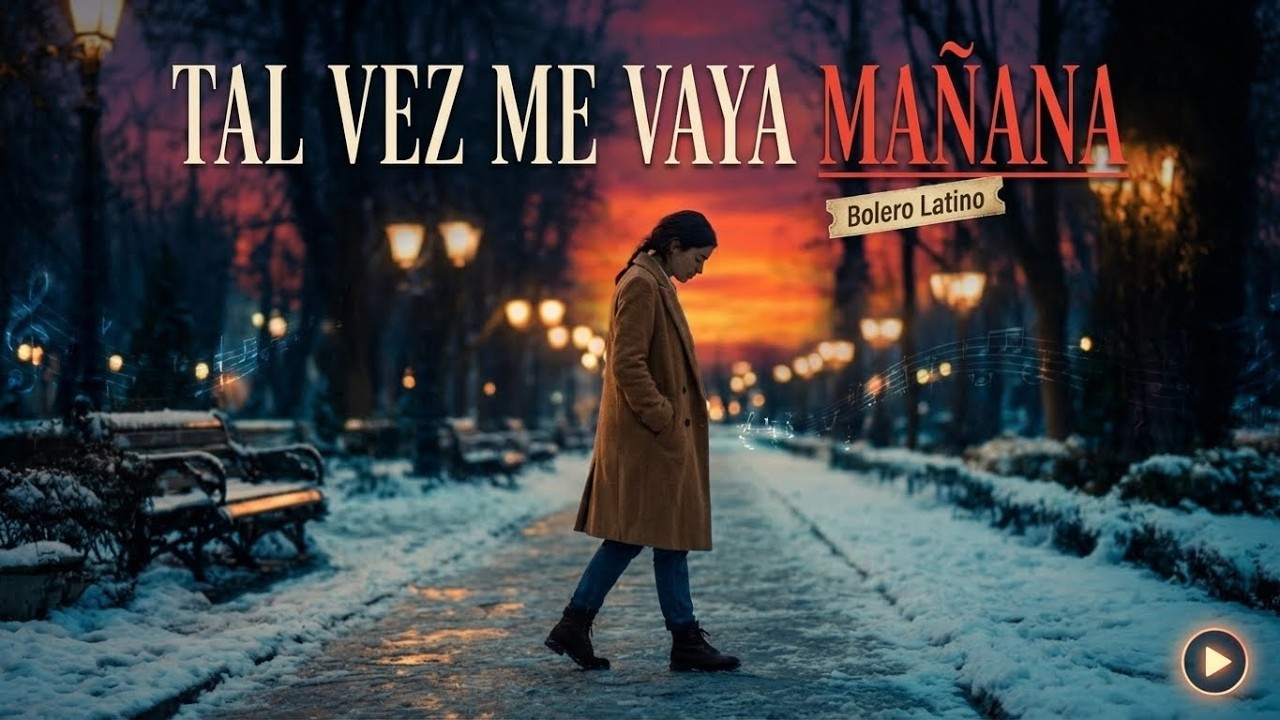 Tal Vez Me Vaya Mañana… Y Nadie Me Detuvo | Bolero Latino Triste
