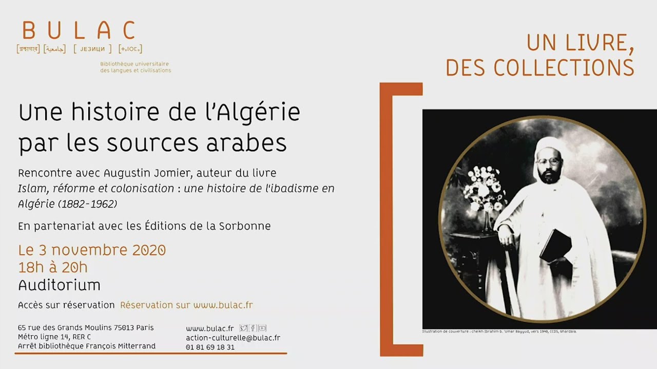 Une histoire de l'Algérie par les sources arabes (Version intégrale)