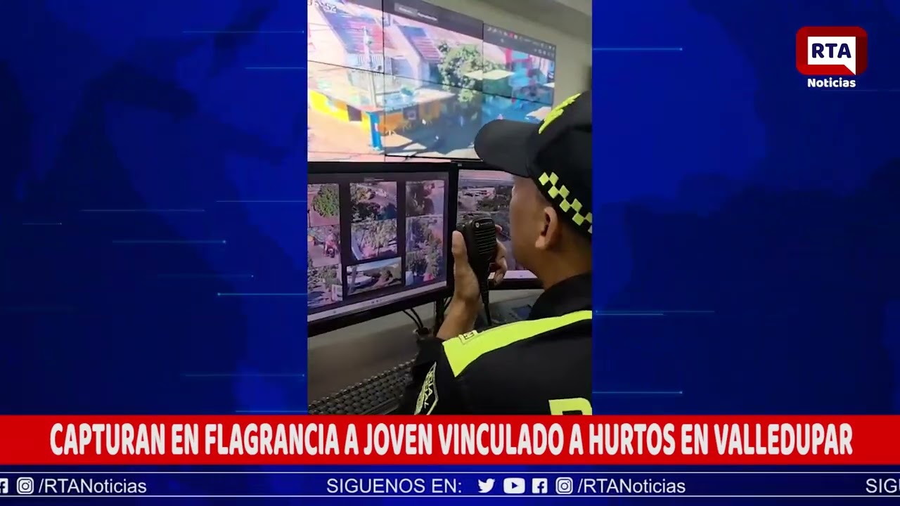 CAPTURAN EN FLAGRANCIA A HOMBRE VINCULADO A HURTOS