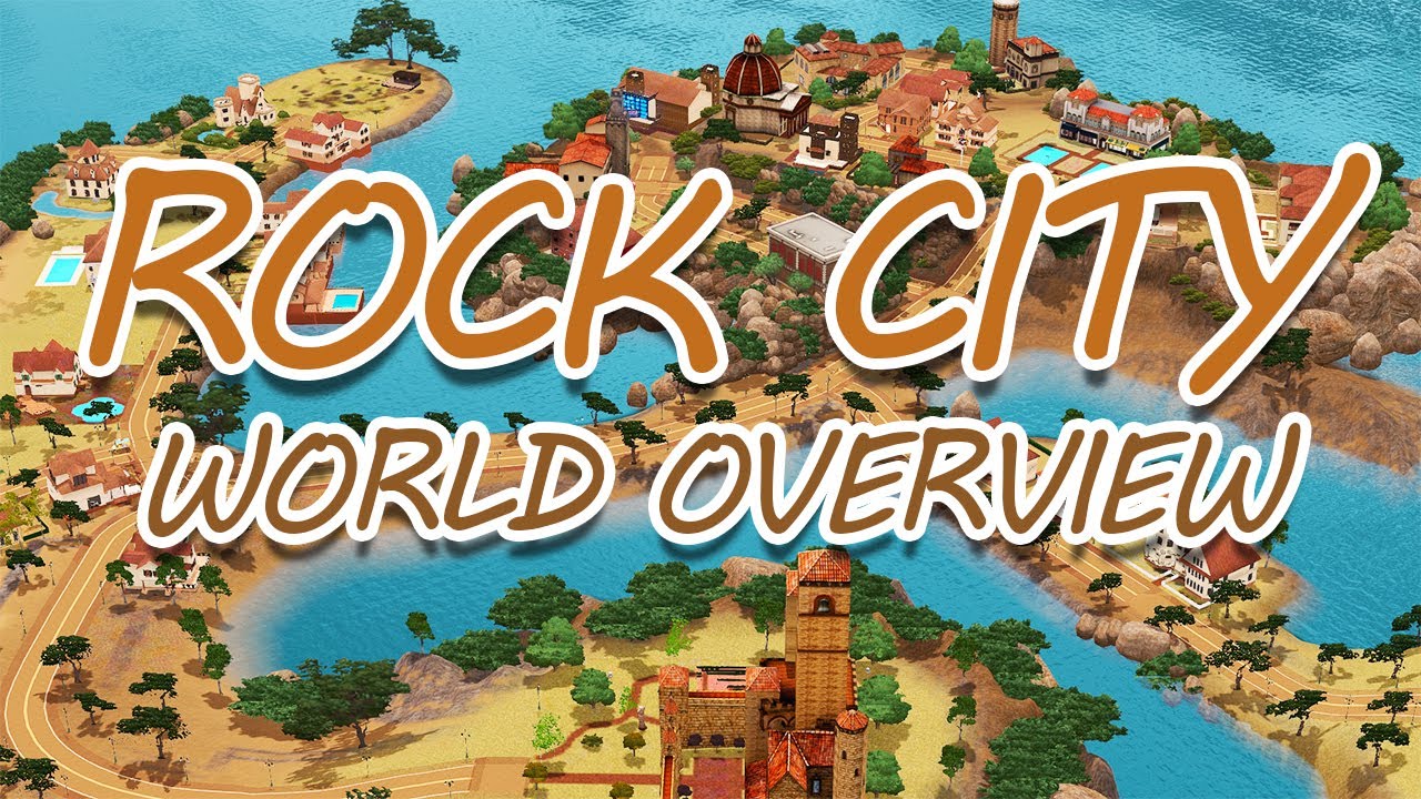 I LOVE THIS WORLD! Rock City The Sims 3 World Overview