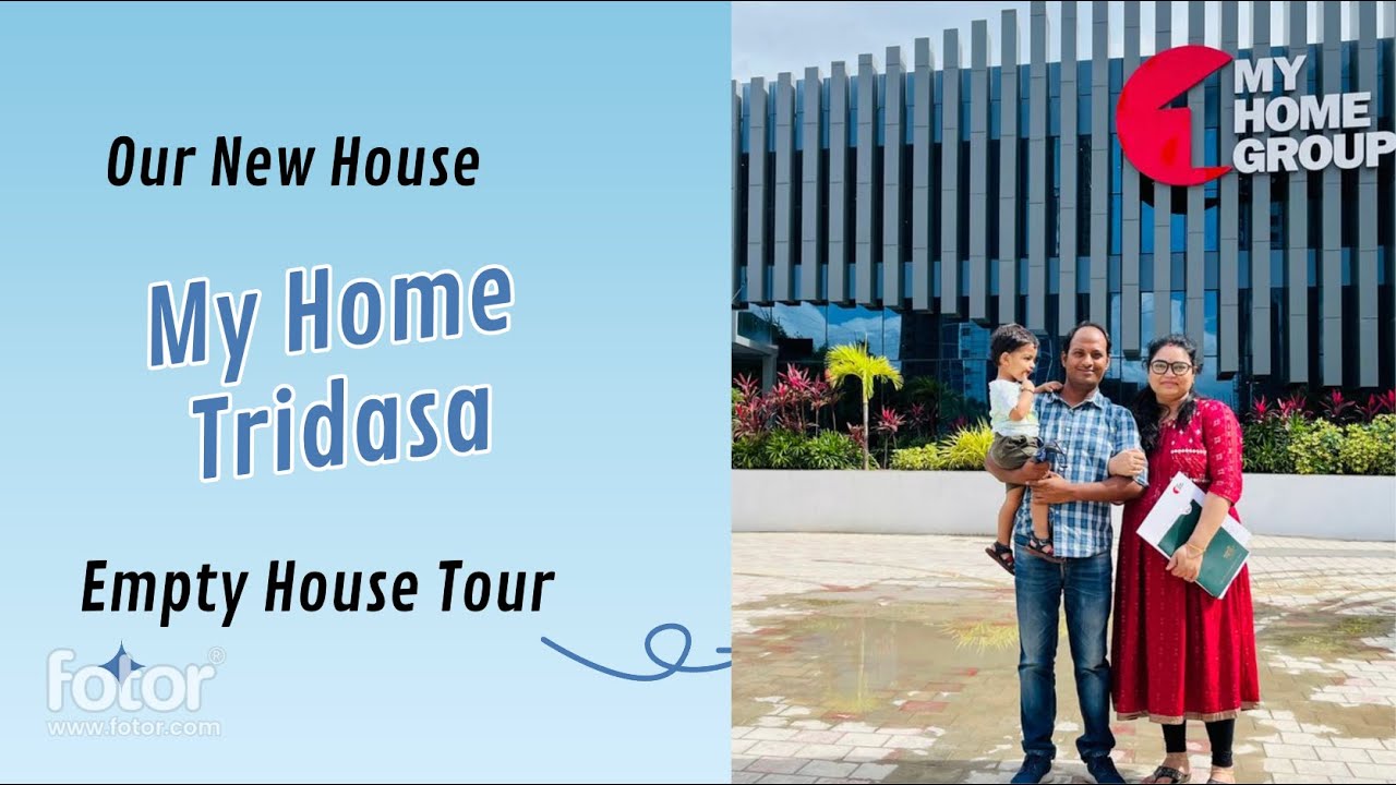 My Home Tridasa | Tellapur | 3 BHK | Our New Home | Empty House Tour