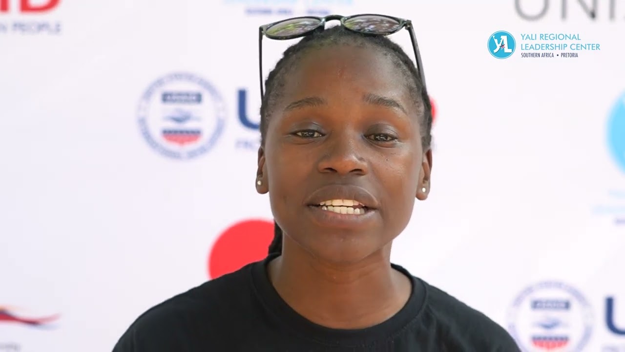 YALI RLC SA Alumna Josephine Chinake - Zimbabwe