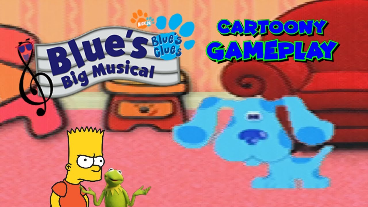 Cartoony Gameplay: Blue's Clues Blue's Big Musical Game SIDE A