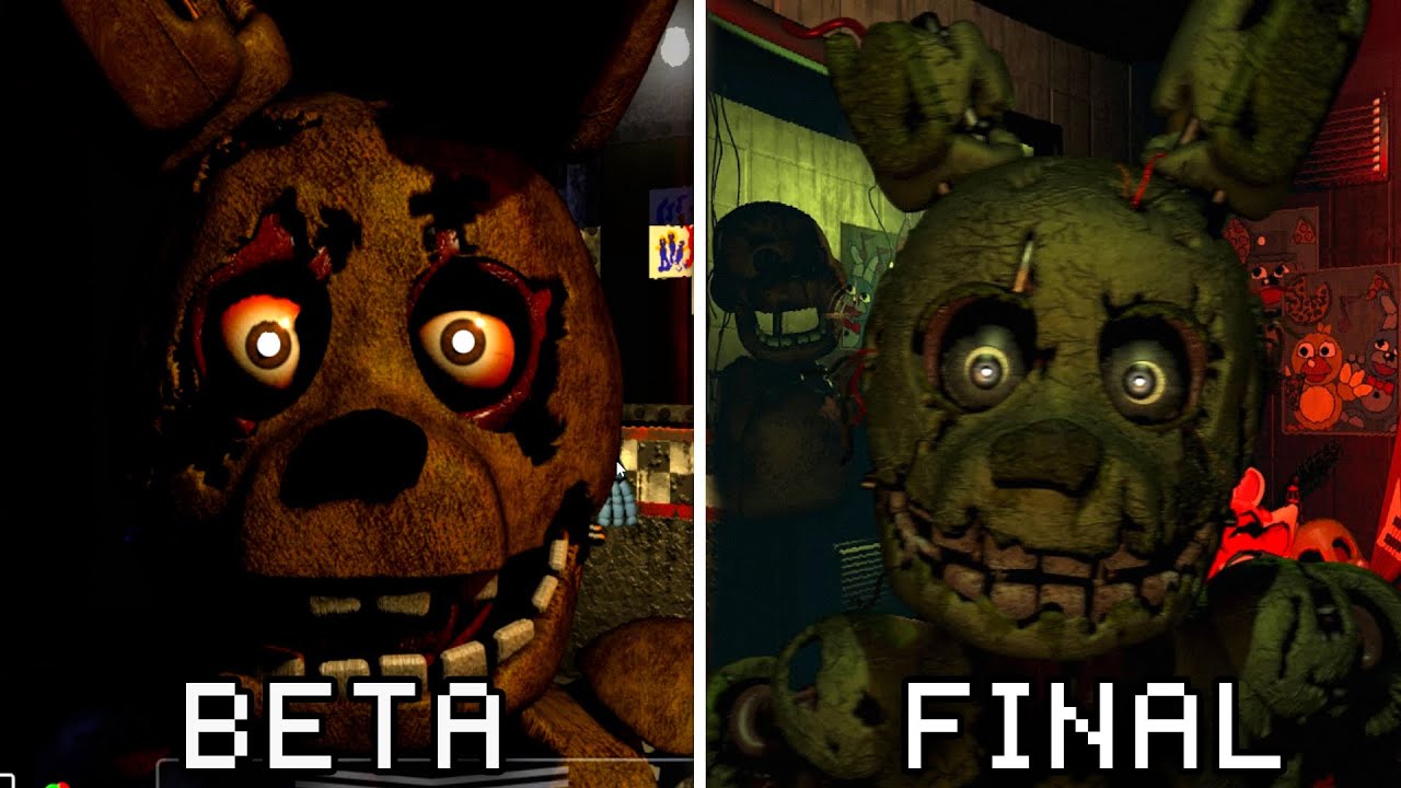 FNAF 3, But It’s Still in Beta..
