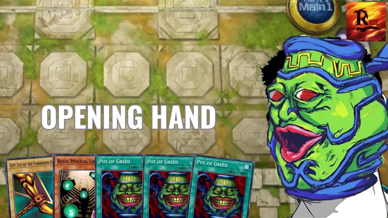 Когда у тебя есть ТРИ горшка жадности, чтобы начать дуэль (Yu-Gi-Oh Master Duel)
