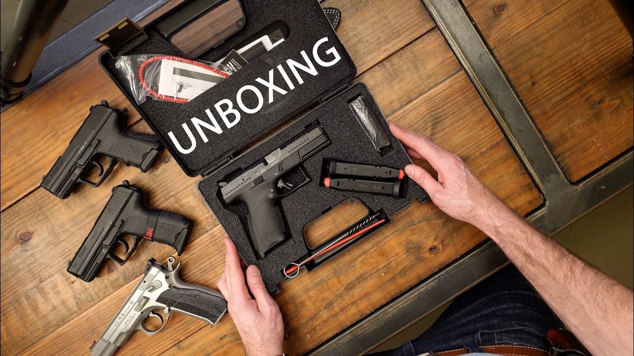 Распаковка CZ P10C — пистолет высочайшего качества за свою цену!
