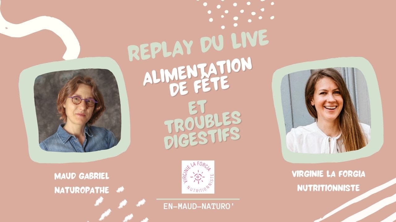 Troubles digestifs et alimentation et fête ▶ les conseils