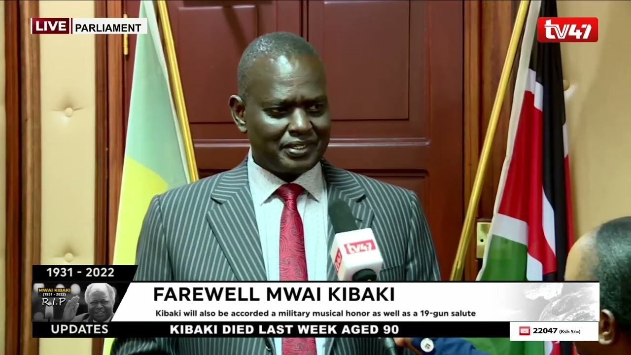 Majority leader Samuel Poghisio on Mwai Kibaki being asked to name Thika Super Highway after him