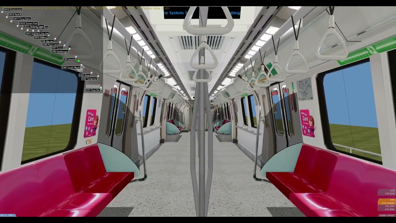 [OpenBVE] East West Line SpeedRun
