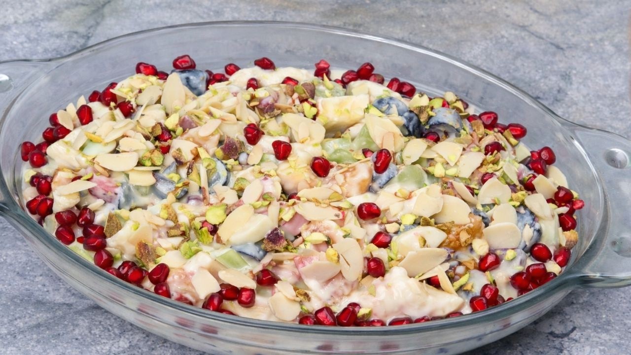 Creamy Fruit Chaat – Better Than Regular Fruit Salad! Perfect Iftar Dessert