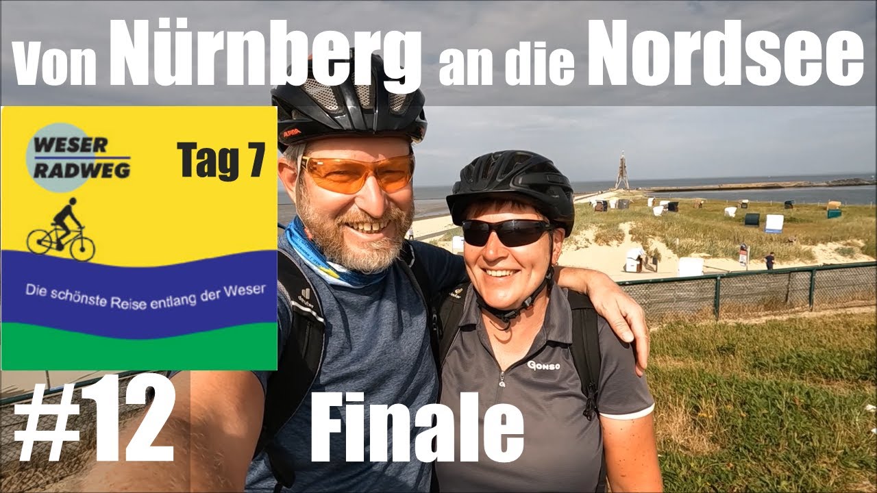 Radreise von Nürnberg an die Nordsee | Weser-Radweg #12