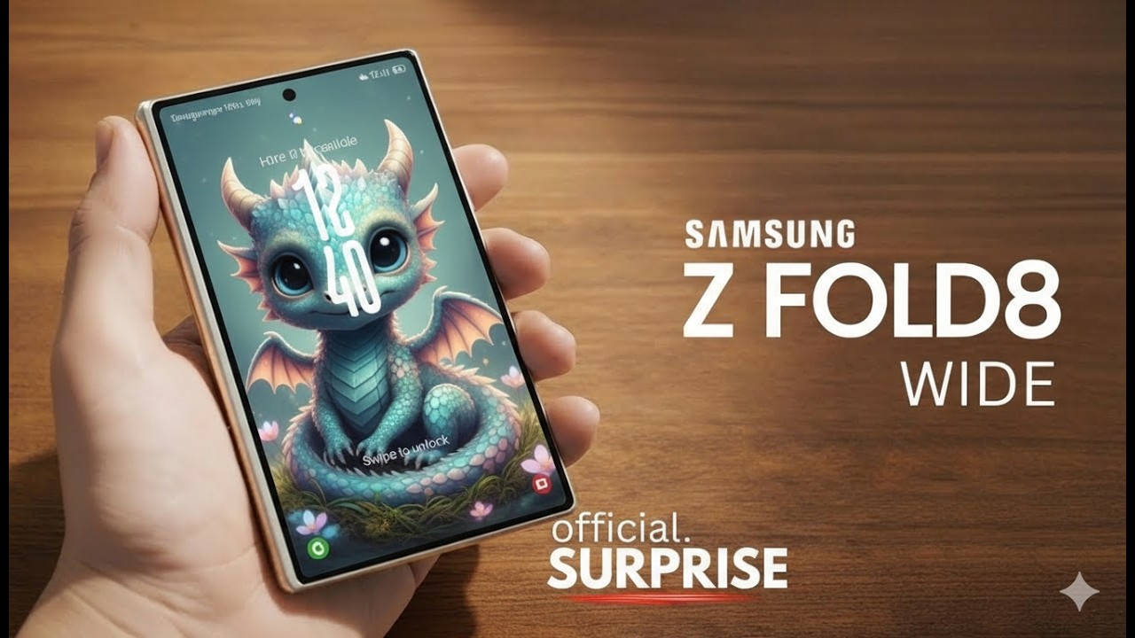 Samsung Galaxy Z Fold 8 Wide - THIS IS AMAZING!