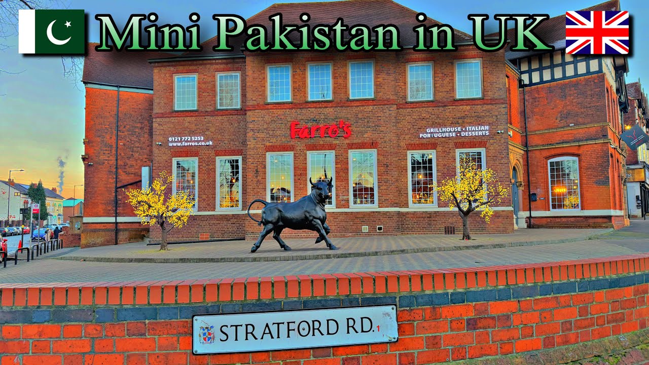 Walking Tour of Stratford Road Birmingham | Pakistani Community in UK Birmingham