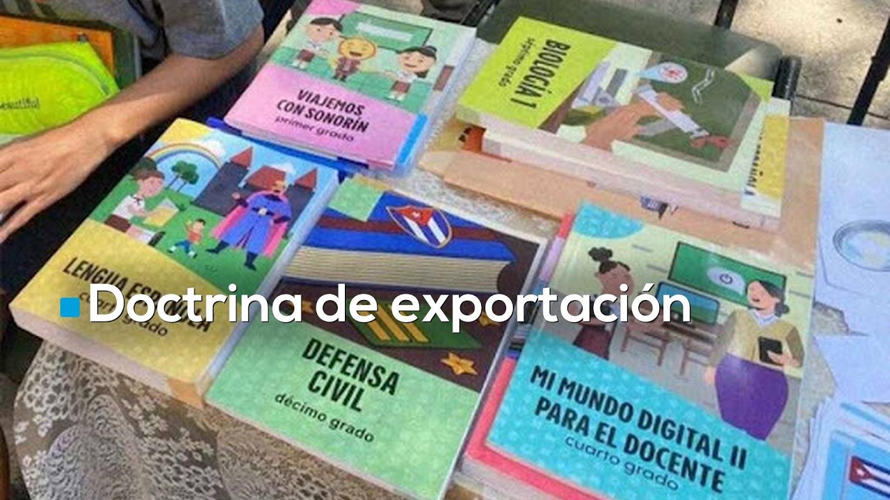 ¿Apoyo educativo o propaganda? México financia libros para Cuba por más de 576 mdp