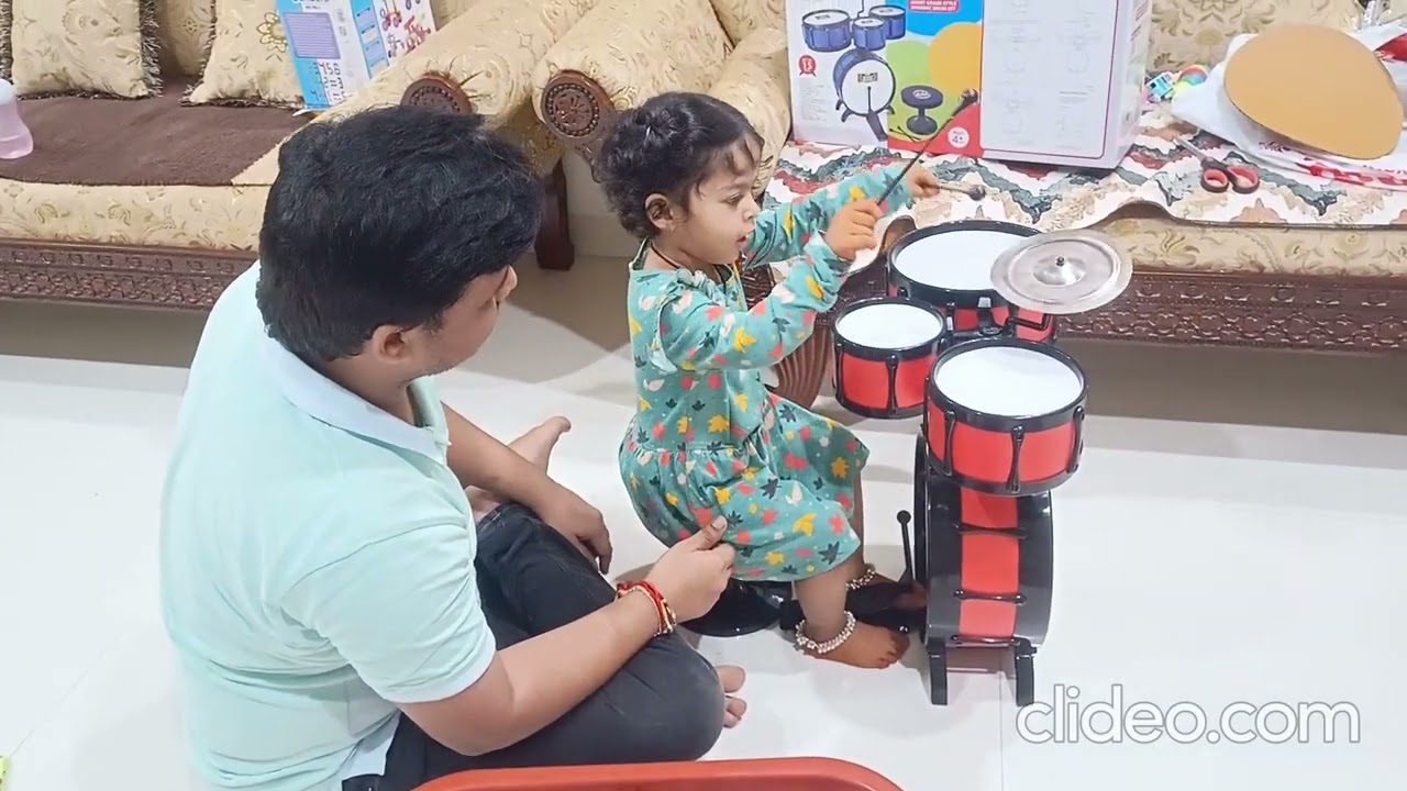 Just for fun: For improving music conscious of kids.Drums fun play
