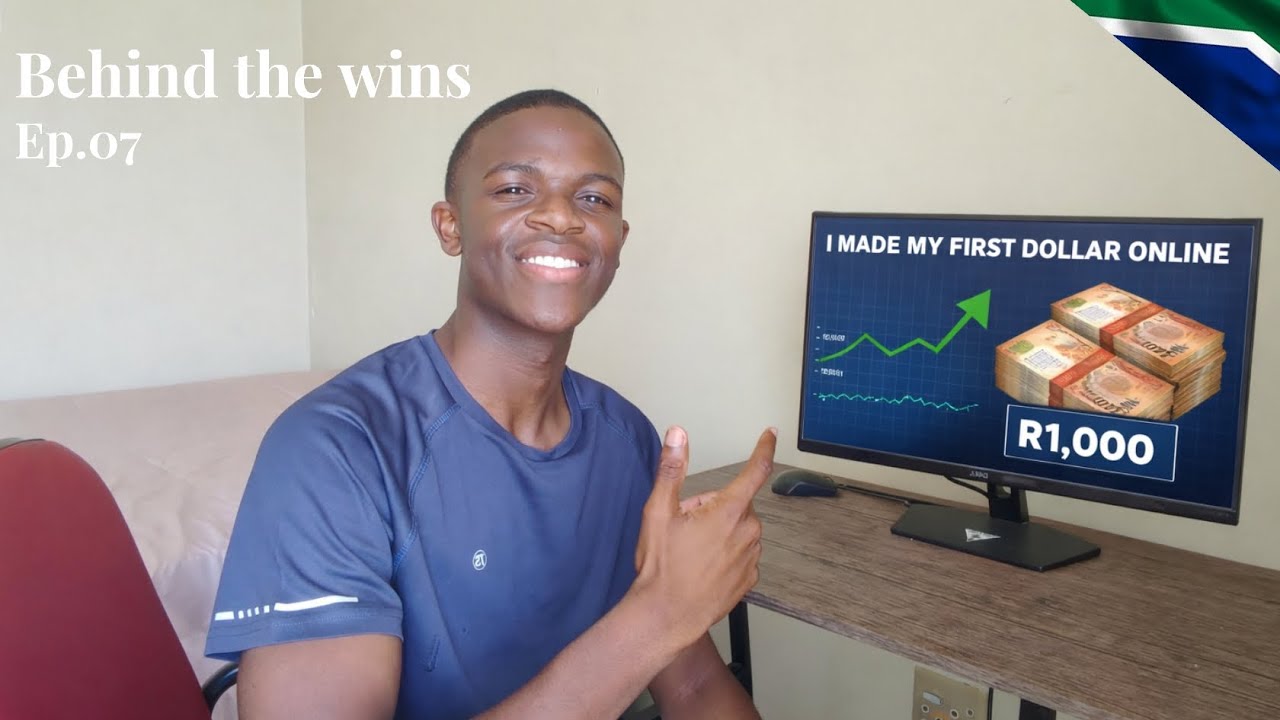 I made my first dollar online. 