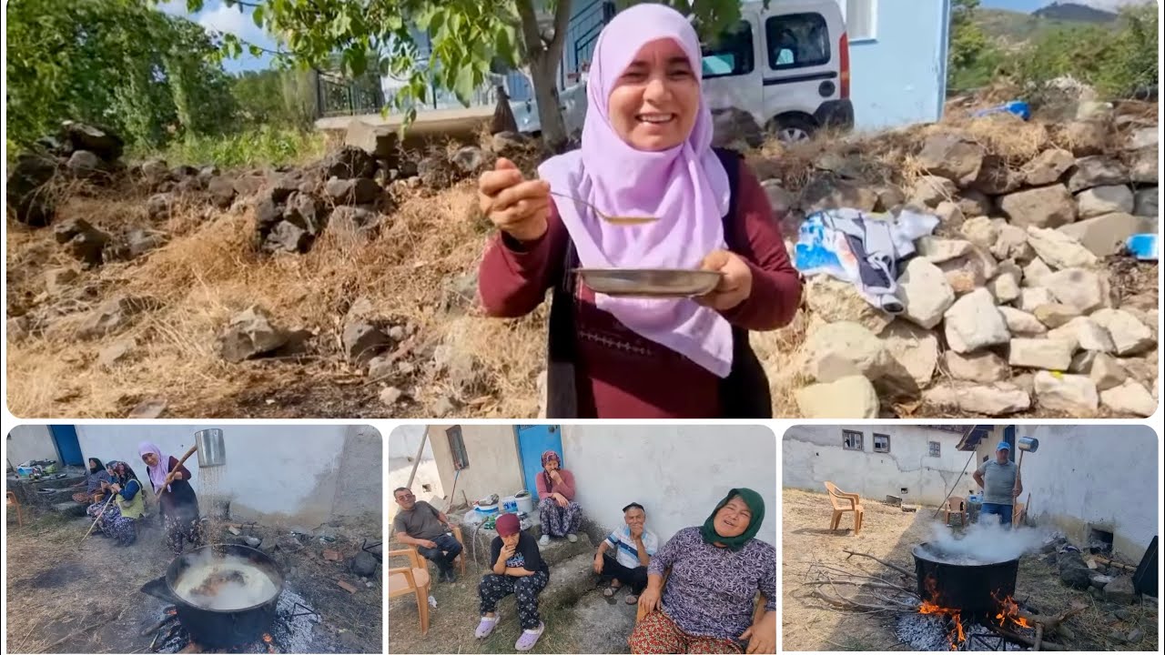 HALA OCAĞINDAYIM PEKMEZ KAYNATMA | BU LEZZETİ HİÇ TATTINIZ MI? | PEKMEZ KÖPÜĞÜ YİYENLERİM SAĞOLSUN