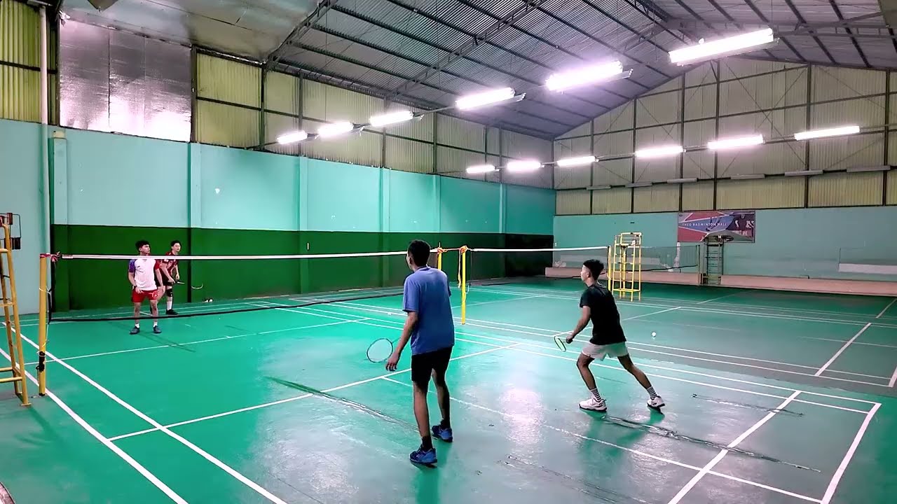 BADMINTON FUN (PB BERSAMA) Rizky/Fajar vs Jojo/Fariz