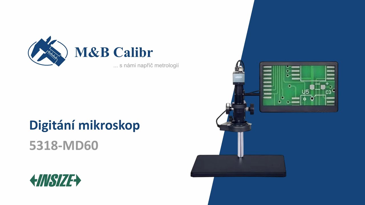 Digitální mikroskop 5318-MD60 od INSIZE