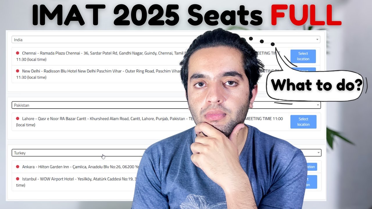 Your LAST CHANCE to Get an IMAT 2025 Seat | IMAT 2025 Registration