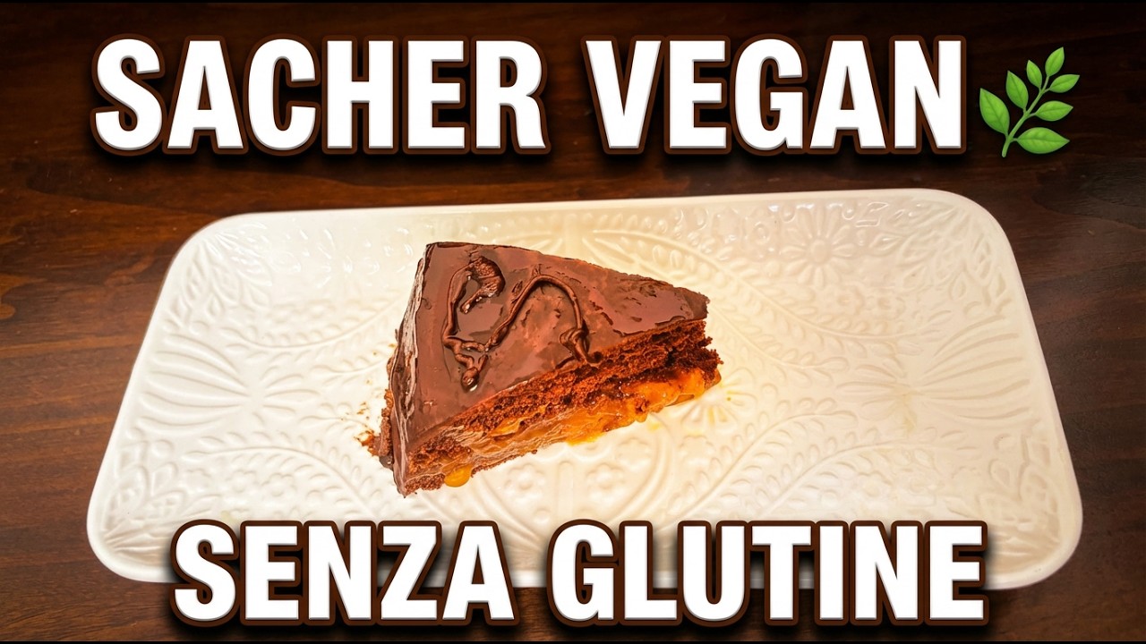 SACHER VEGANA SENZA GLUTINE e Pochi Zuccheri 🍫 Ricetta Facile | CucinaverdeconDany