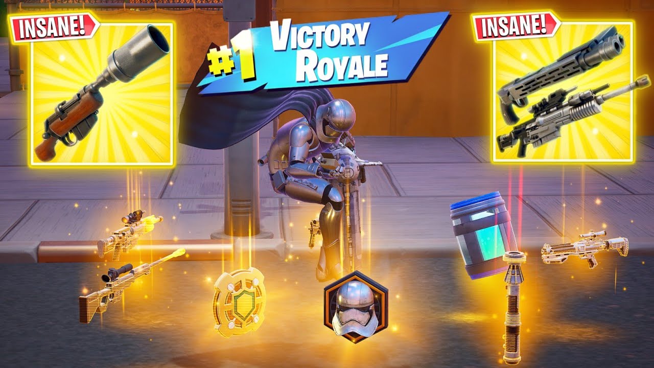 ALL MYTHIC GUNS IN FORTNITE (NEW! Fortnite Chapter 6 Season 3)