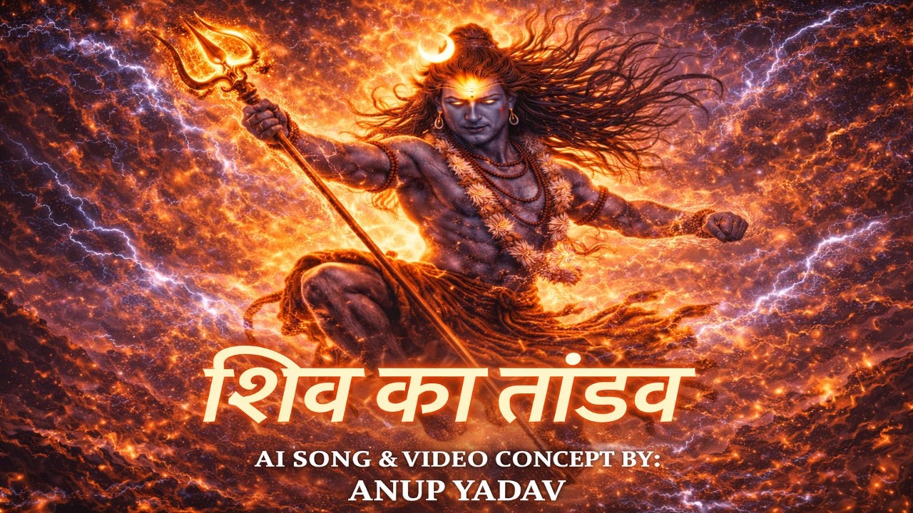 शिव का तांडव 🔱 Mahadev Powerful Tandav Song | Har Har Mahadev | AI Song & Video Concept 2026