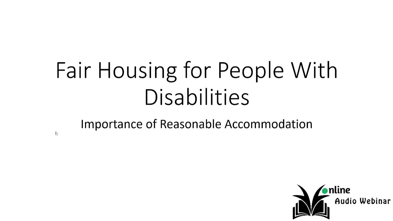 Fair Housing for Disabled