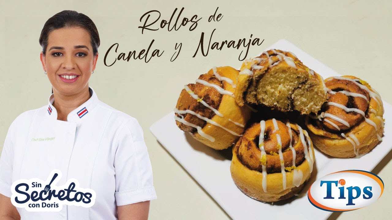 Rollos de Canela y Naranja