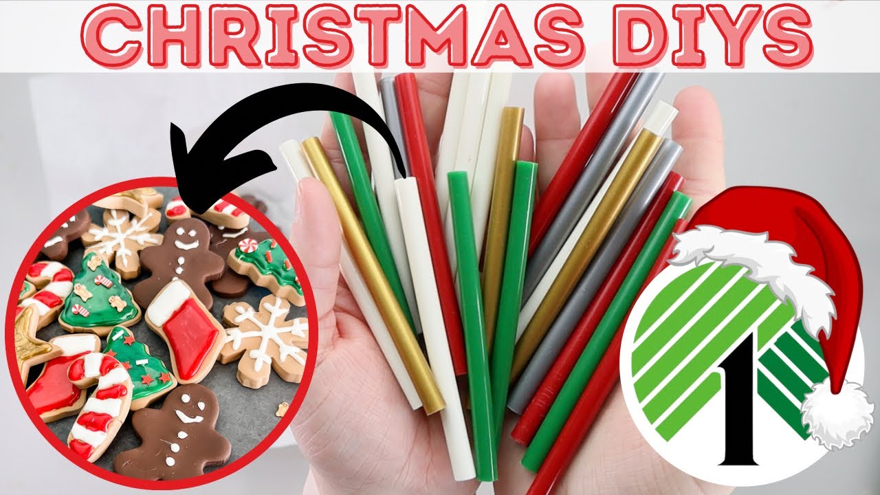 🎄BUY STUFF NOW to make these DOLLAR TREE CHRISTMAS DIYS! 🎄 LOOK at What I Did with HOT GLUE 🤯