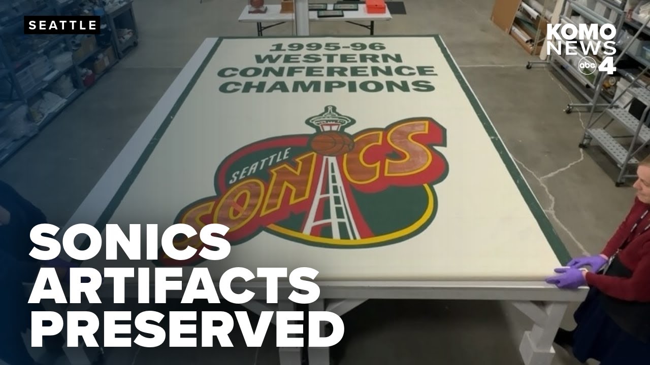 Frozen in time: Hundreds of Sonics artifacts preserved for decades at Seattle museum