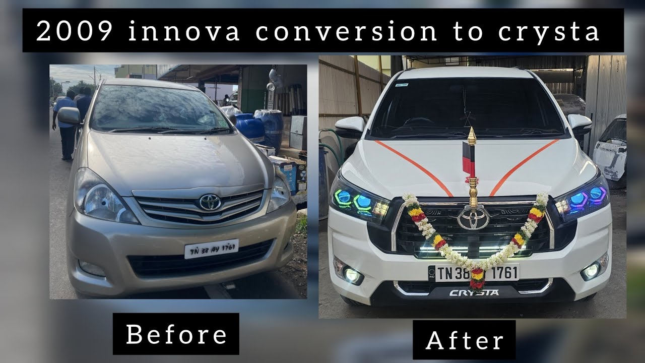 2009 innova conversion to innova crysta