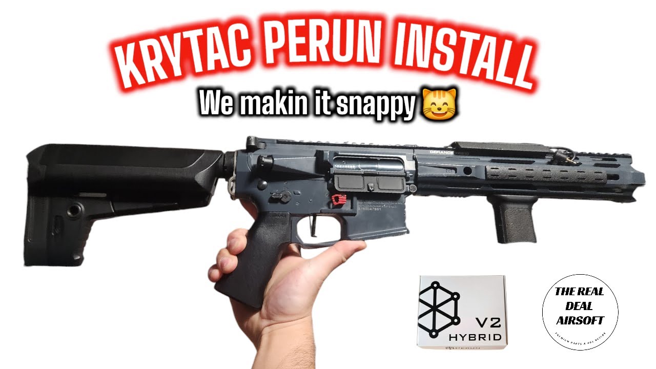Установка Krytac Perun V2 Hybrid! | Видеоурок, тест съемки, таймлапс