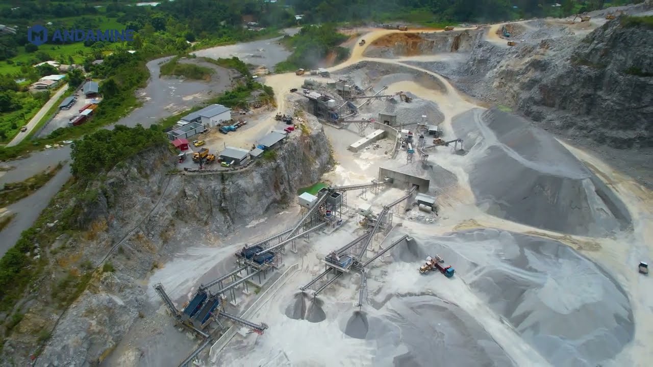 Planta Trituradora Andamine en Malasia Aplastando Límites con 500,000 t/mes