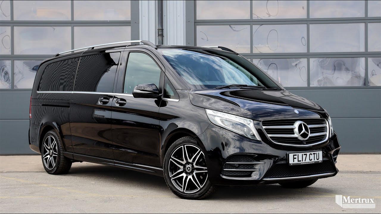2017 Mercedes-Benz V250d 2.2 AMG Line G-Tronic+ - 8 Seat XLWB Walkaround Video at Mertrux