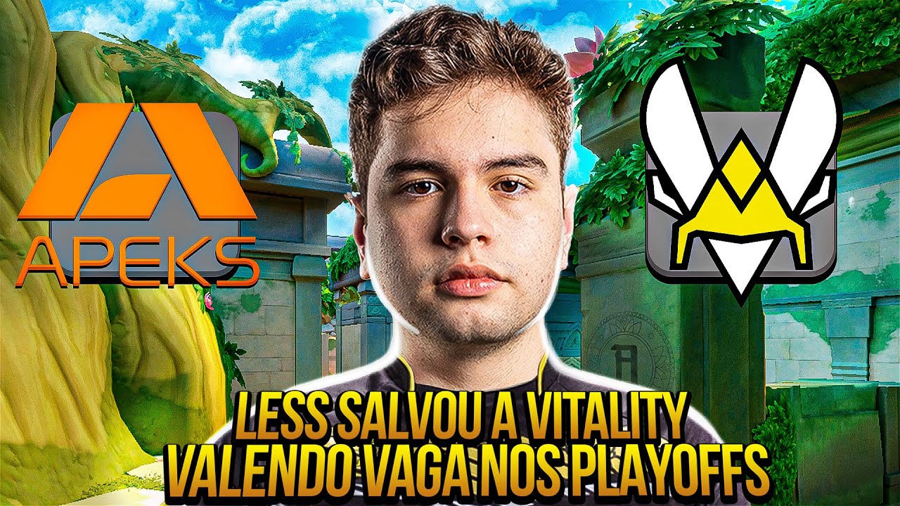 LESS BRILHOU e fez a VITALITY FAZER um COMEBACK INSANO!! VITALITY x APEKS (Melhores Momentos)