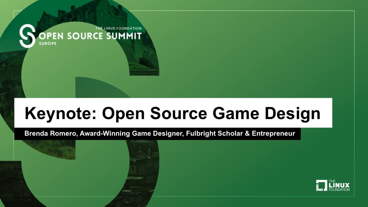 Keynote: Open Source Game Design - Brenda Romero, Award-Winning Game Designer