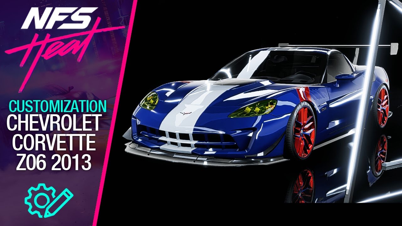 NFS Heat - Customization: Chevrolet Corvette Z06 2013