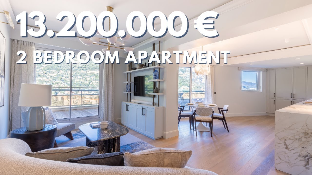 Inside a &euro;13,200,000 Monaco apartment in a PRESTIGIOUS residence
