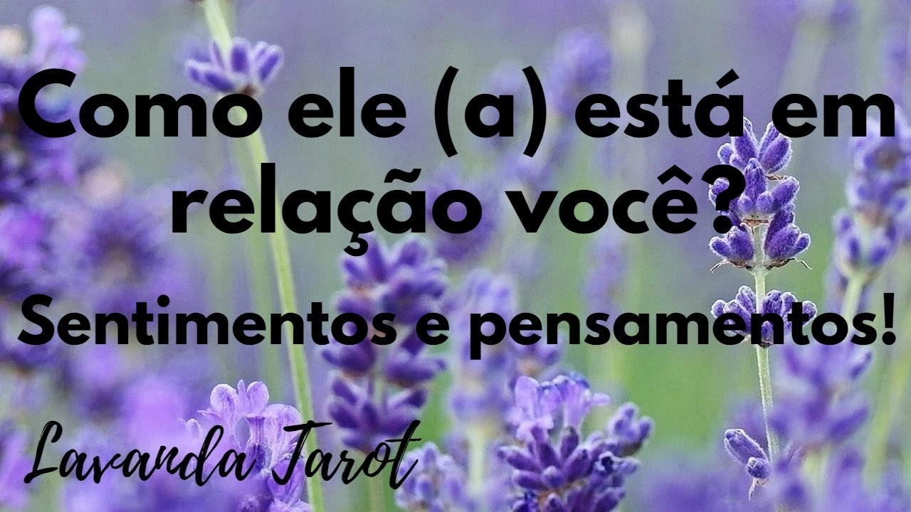 #tarot 💜🪻 Como ele (a) está em relação você? Sentimentos e pensamentos!💜🪻