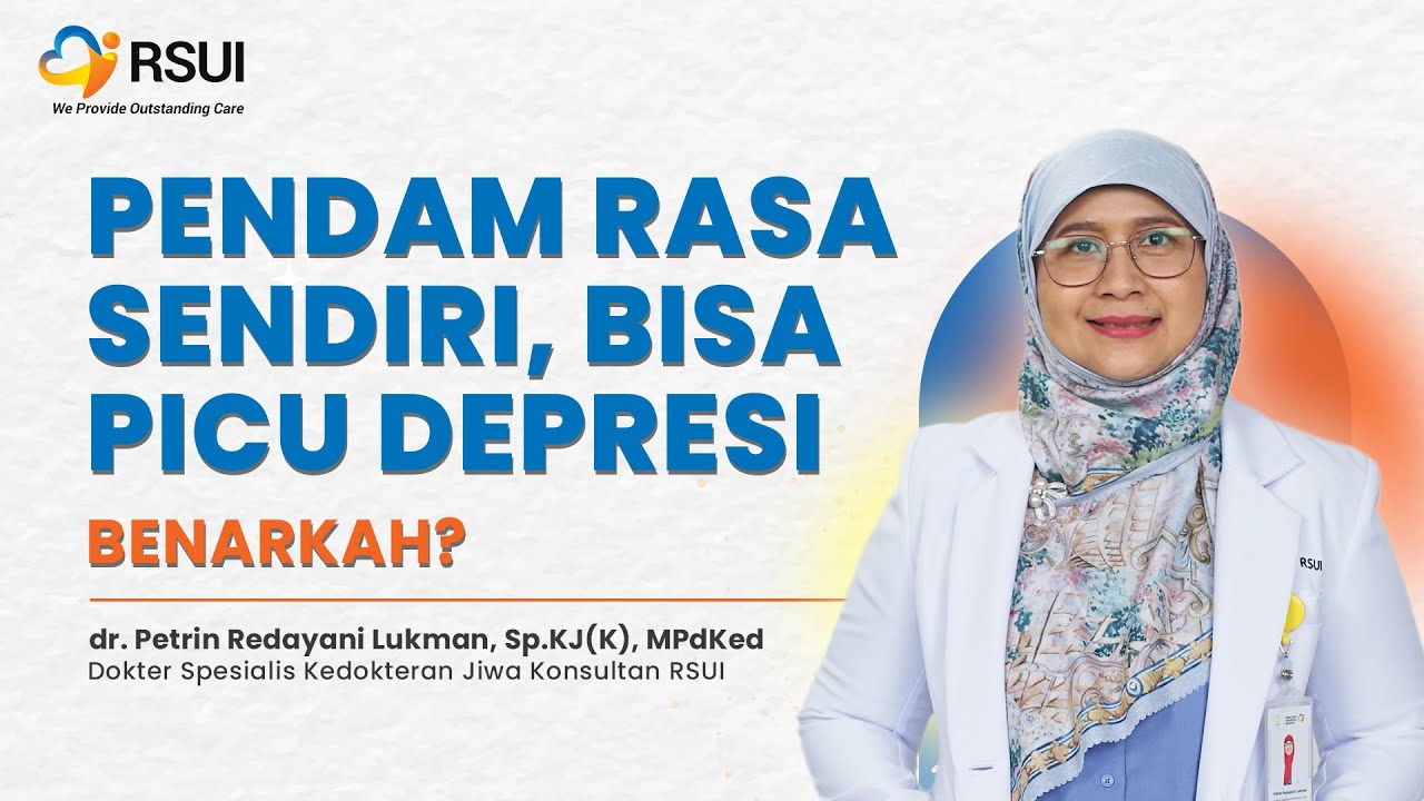 Benarkah Pendam Rasa Sendiri, Bisa Picu Depresi?