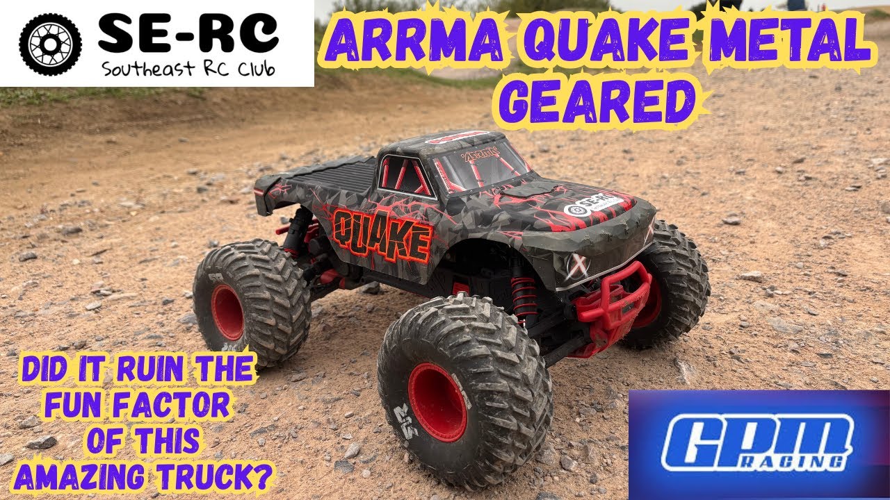 Arrma Quake GPM Full Metal Geared