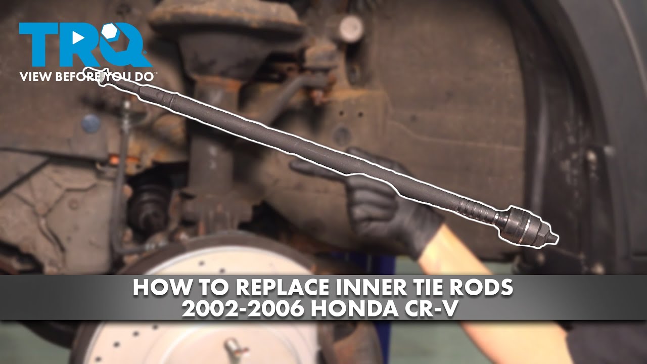How to Replace Inner Tie Rods 2002-2006 Honda CR-V