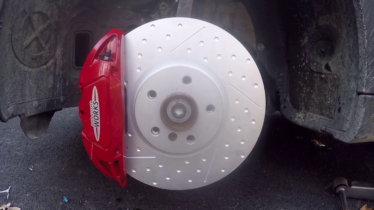 F56/F55 Mini Cooper S Complete JCW Brake Kit Install