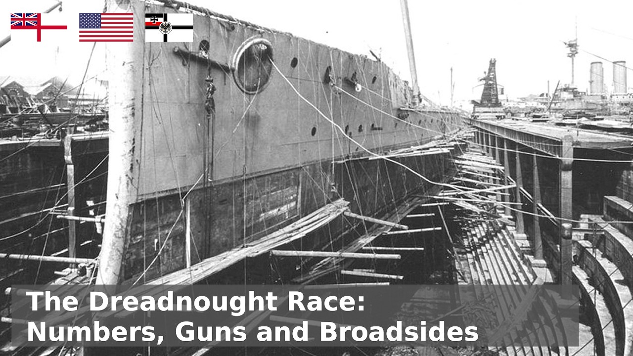 The Dreadnought Arms Race - Who had the biggest numbers (ships, guns and shells)?